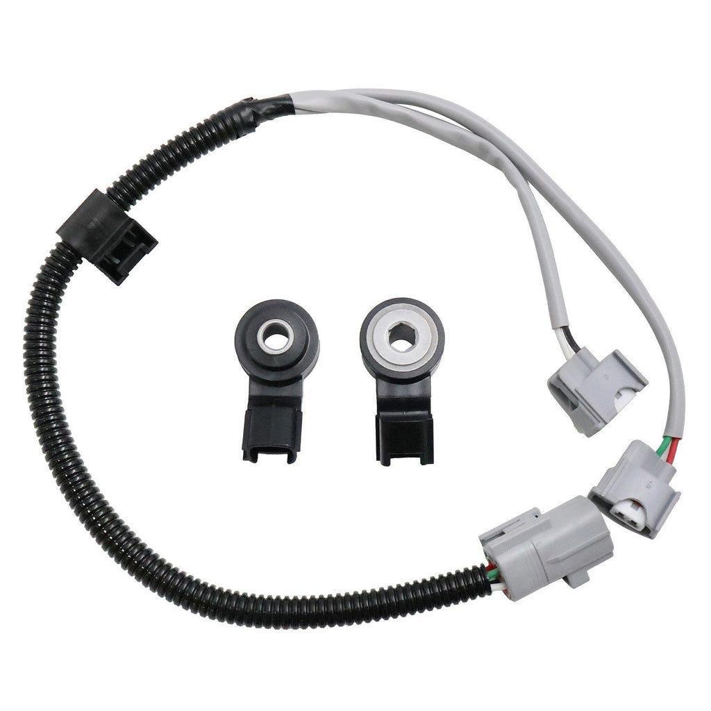2Pcs For Toyota LEXUS RX400H 03-10 Engine Knock Sensor&Harness Wire 82219-48010