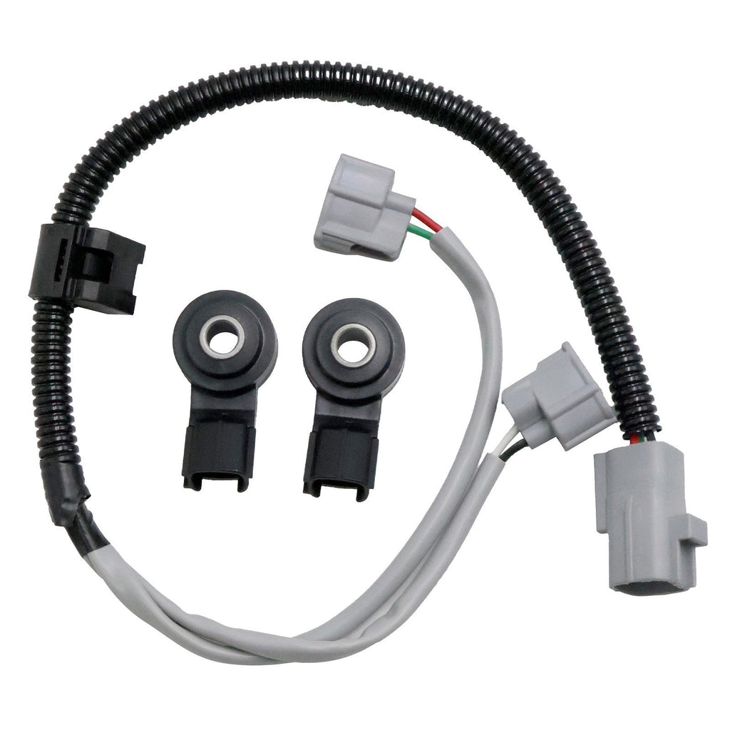 2Pcs For Toyota LEXUS RX400H 03-10 Engine Knock Sensor&Harness Wire 82219-48010