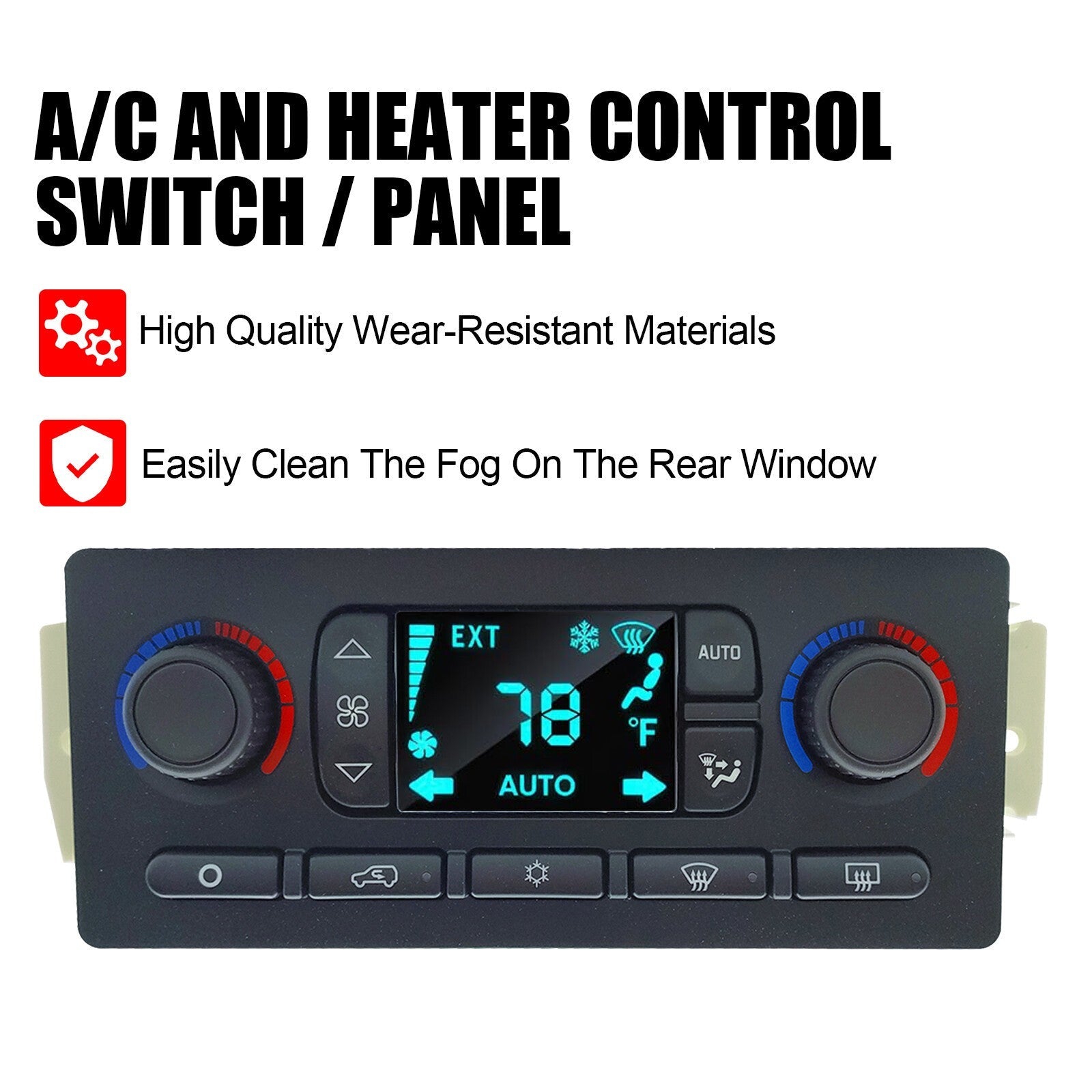 AC Heater Climate Control Module 599-211XD For GMC Yukon Chevrolet Tahoe
