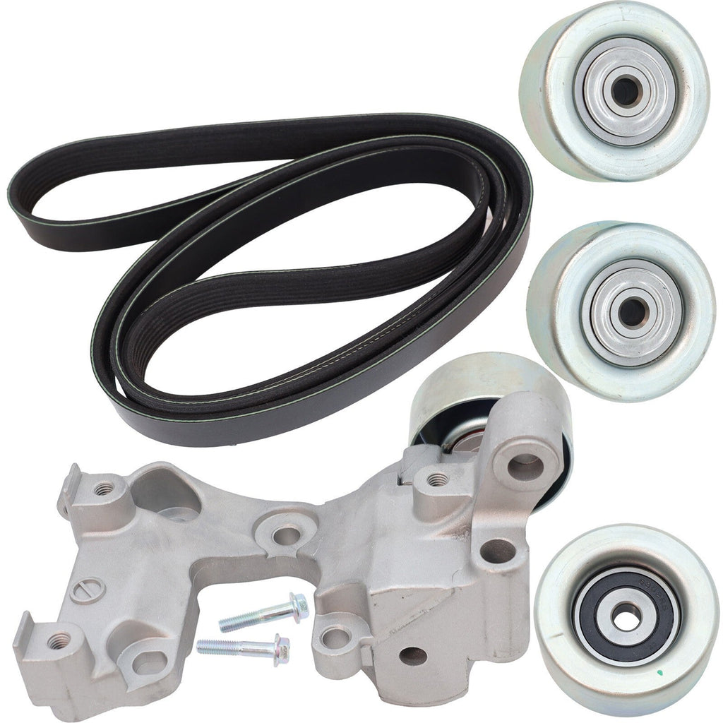 NEW For Toyota 4Runner V6 4.0L 03-09 Drive Belt Tensioner & Idler Pulley Kit