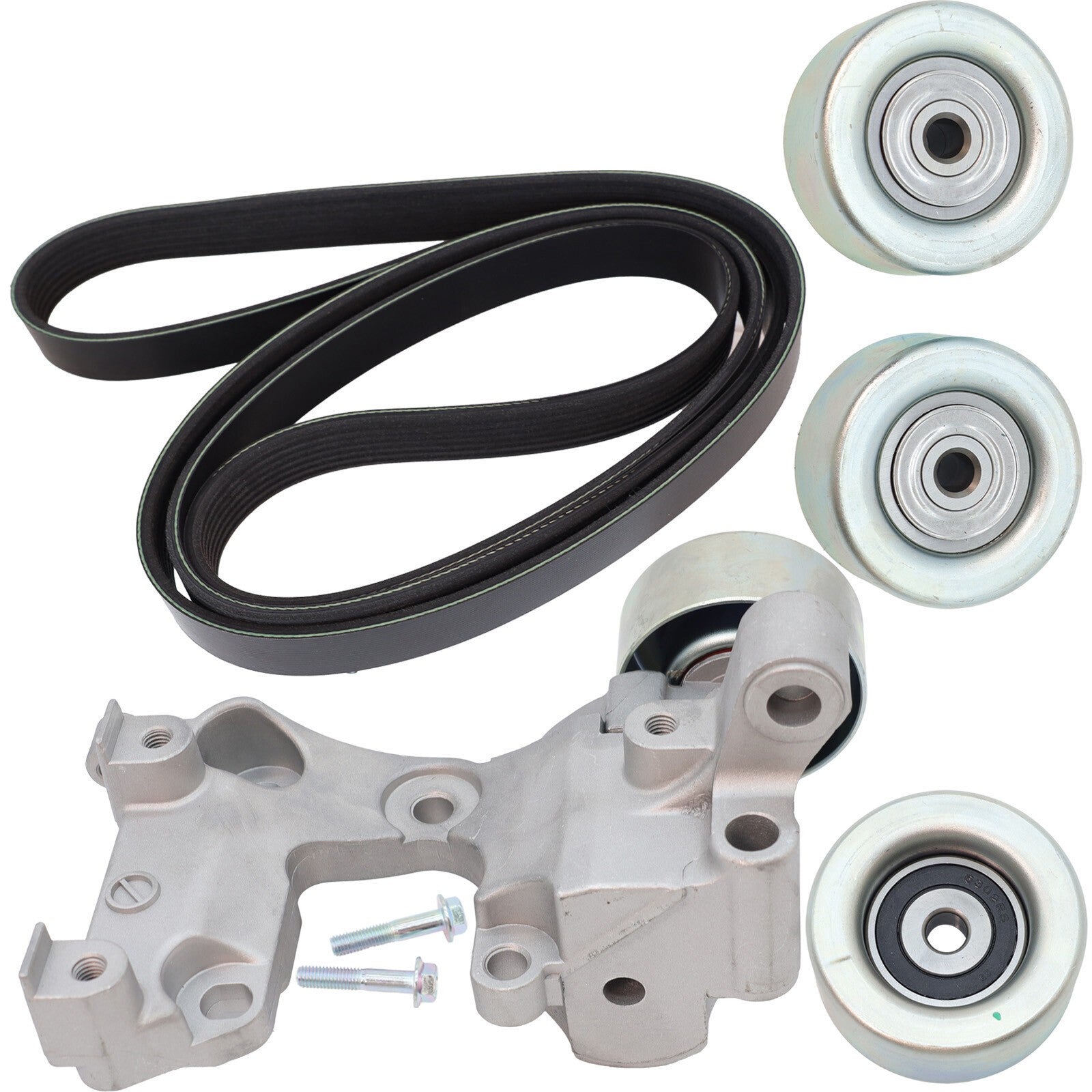NEW For Toyota 4Runner V6 4.0L 03-09 Drive Belt Tensioner & Idler Pulley Kit