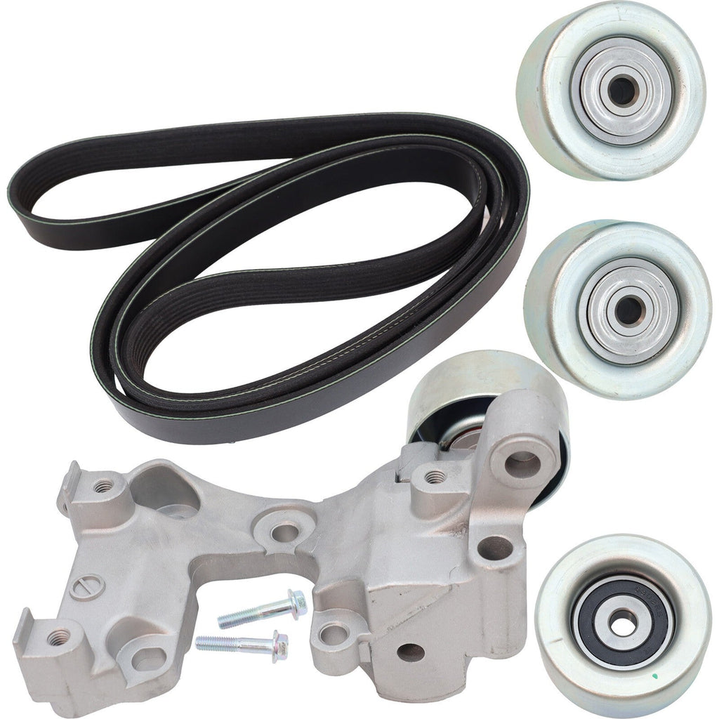 NEW For Toyota 4Runner V6 4.0L 03-09 Drive Belt Tensioner & Idler Pulley Kit