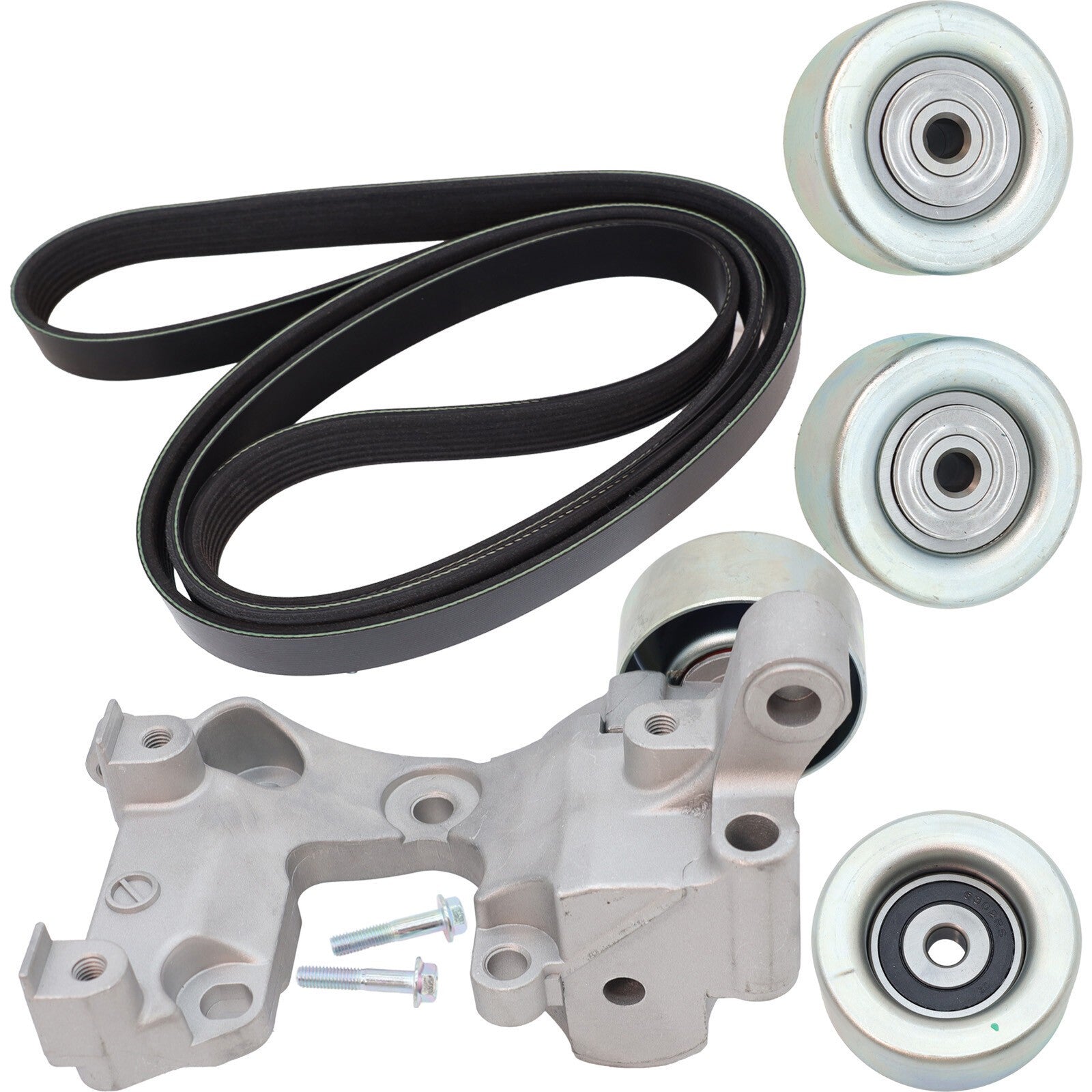 NEW For Toyota 4Runner V6 4.0L 03-09 Drive Belt Tensioner & Idler Pulley Kit