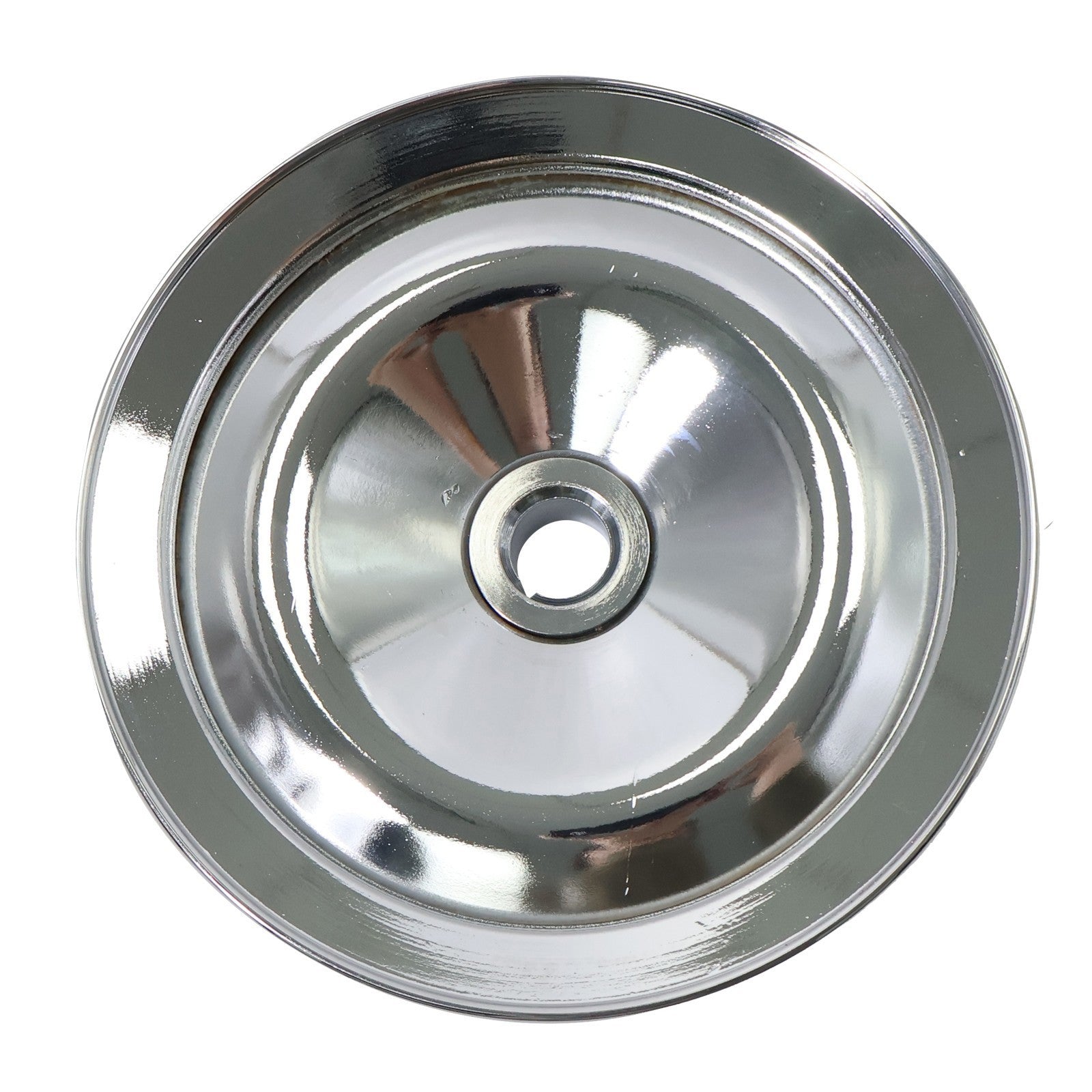 Chevy Power Steering Pulley Saginaw Pump Keyway Style 1 Groove Chrome