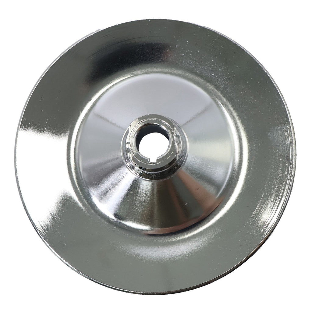 Chevy Power Steering Pulley Saginaw Pump Keyway Style 1 Groove Chrome