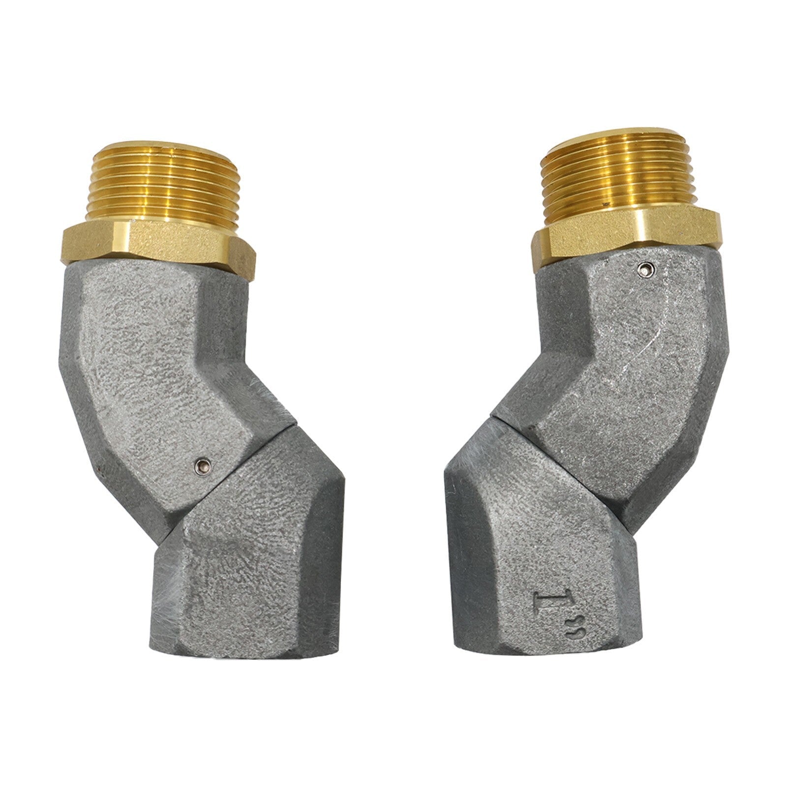 For Fuel Swivel Fuel Transfer Hose 2Pcs 1" Fuel Hose 360° Rotating Connector New