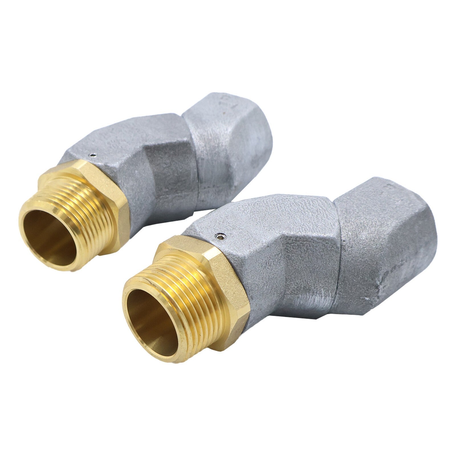 For Fuel Swivel Fuel Transfer Hose 2Pcs 1" Fuel Hose 360° Rotating Connector New