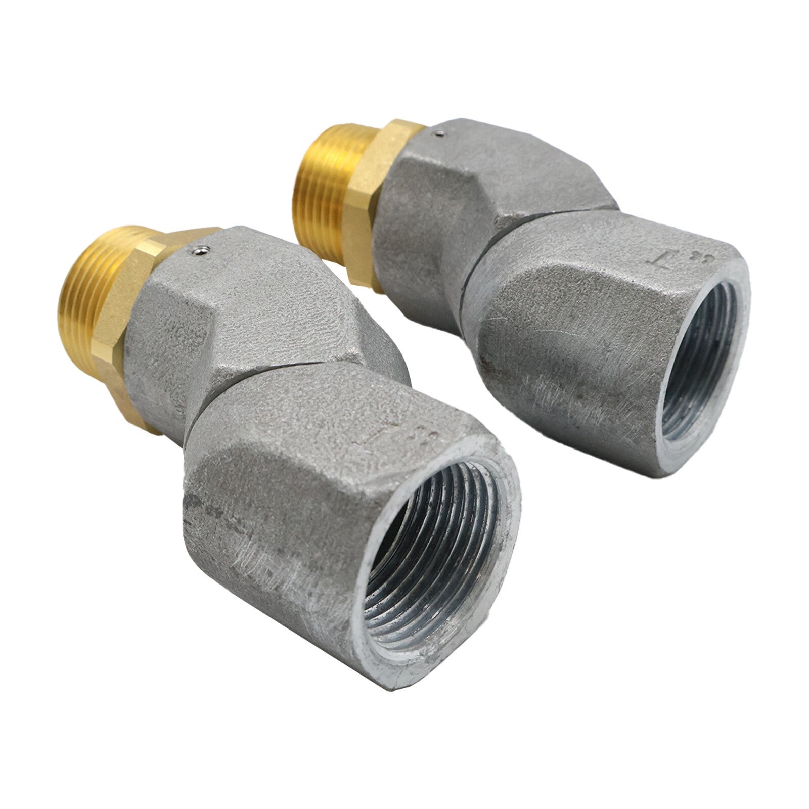 For Fuel Swivel Fuel Transfer Hose 2Pcs 1" Fuel Hose 360° Rotating Connector New