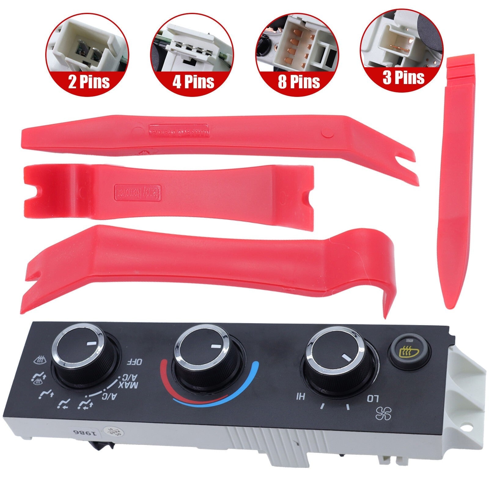 15773679 A/C Heater Climate Control Switch Unit For 08-23 Chevrolet Express GMC