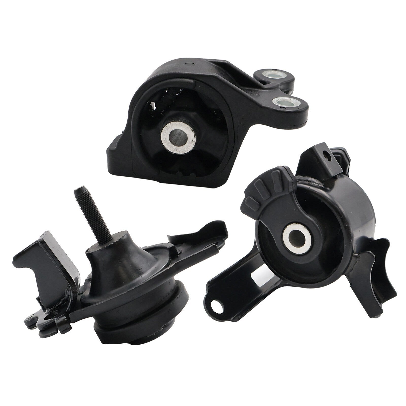 Set of 3 Engine Motor & Transmission Mount kit for Honda 07-08 Fit 1.5L l4  Auto