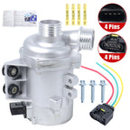 Electric Engine Water Pump w/ Harness 3 Bolts For BMW X3 330xi 525xi 11517586925