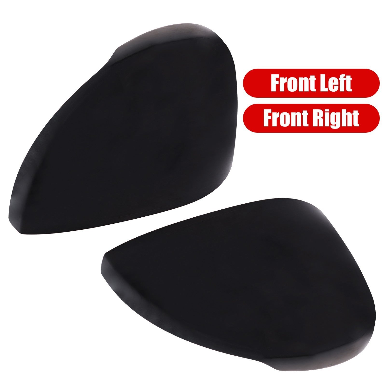 Driver & Passenger Side  2 x Black Mirror Cap Set  For HONDA CIVIC 2022-2023