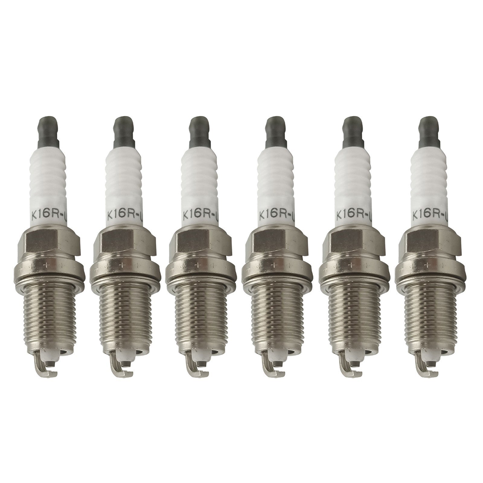 For Toyota Supra Dodge Lexus GS300 Audi A5 Quattro 3.0L K16R-U11 Spark Plugs X6