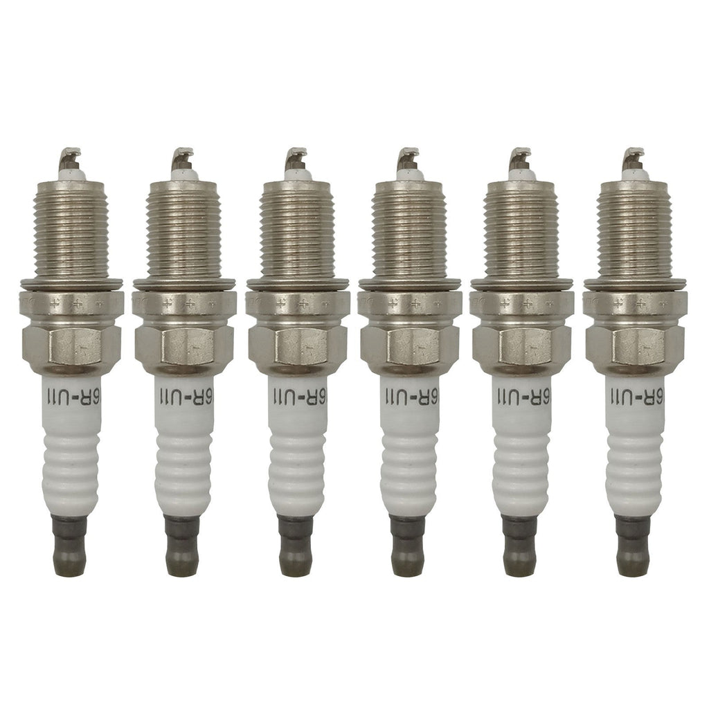 For Toyota Supra Dodge Lexus GS300 Audi A5 Quattro 3.0L K16R-U11 Spark Plugs X6