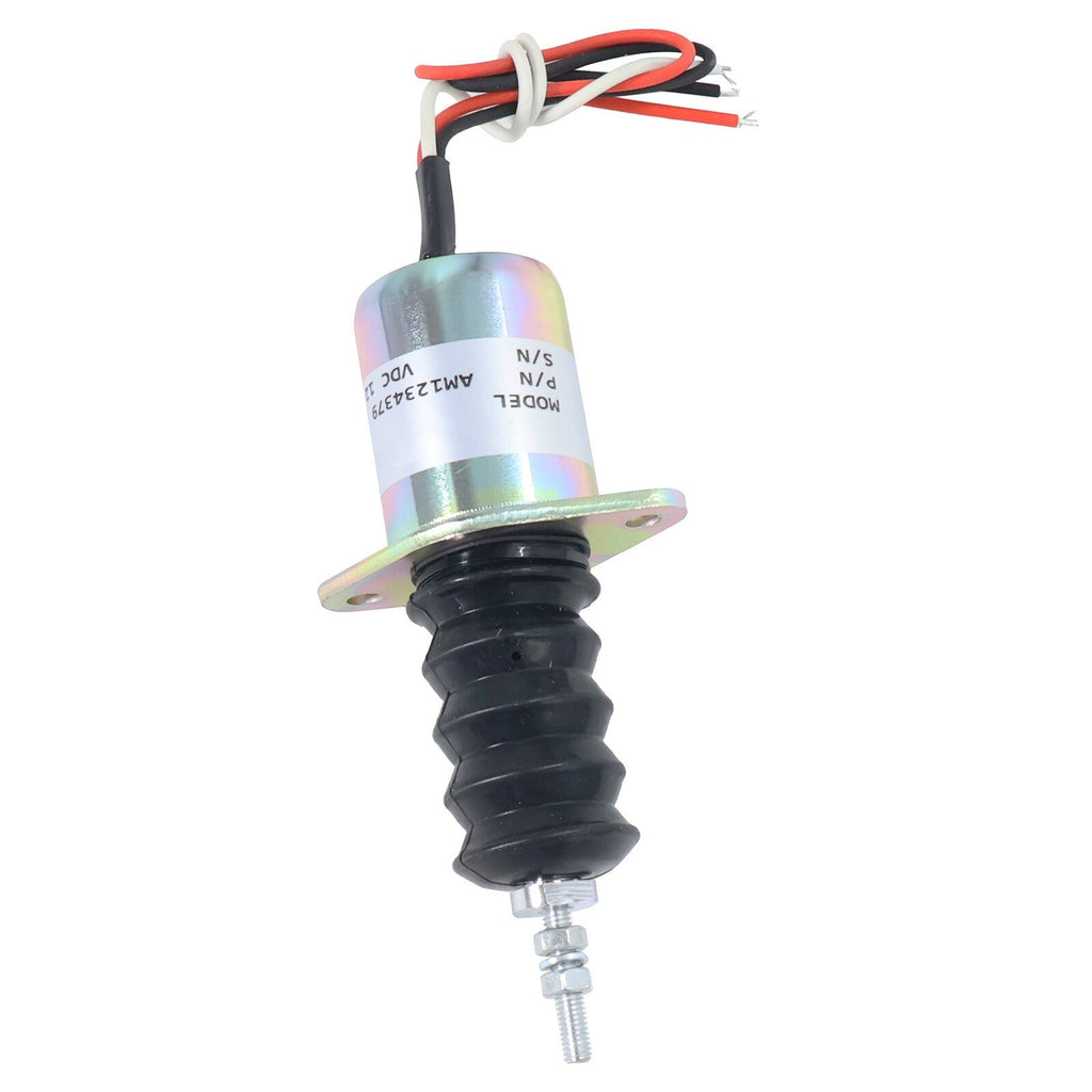 Fuel Shutoff Solenoid Compatible With AM124379 For John Deere 655 755 855 955
