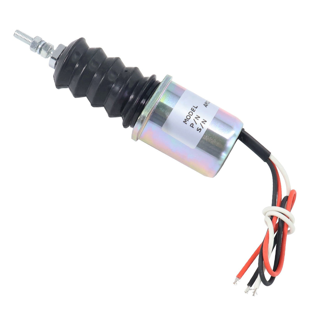 Fuel Shutoff Solenoid Compatible With AM124379 For John Deere 655 755 855 955