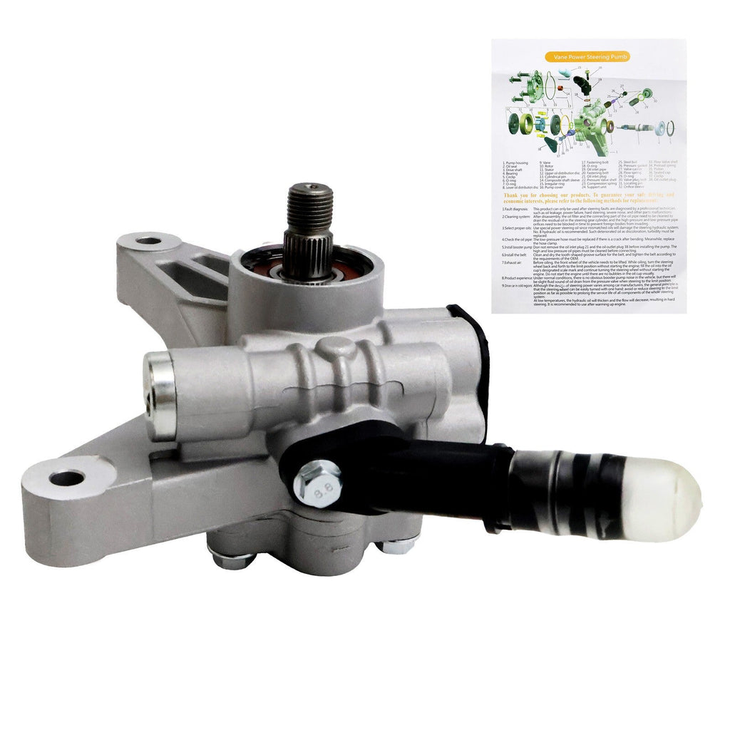 Power Steering Pump for Honda Pilot Odyssey Acura MDX V6 3.5L 03-13 56110RGLA03