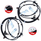 2x ABS Wheel Speed Sensors For Suzuki Grand Vitara 1999-2004 Rear Left & Right