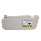 2x NEW For 2010-13 Mazda 3 Hatchback Left Driver & Right Passenger Sunvisor Gray