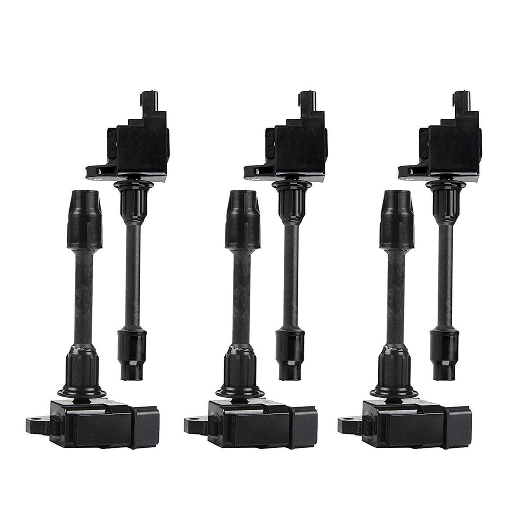 6Pcs Ignition Coils For Nissan Maxima Infiniti I30 3.0L 2000-2001 UF363+UF348