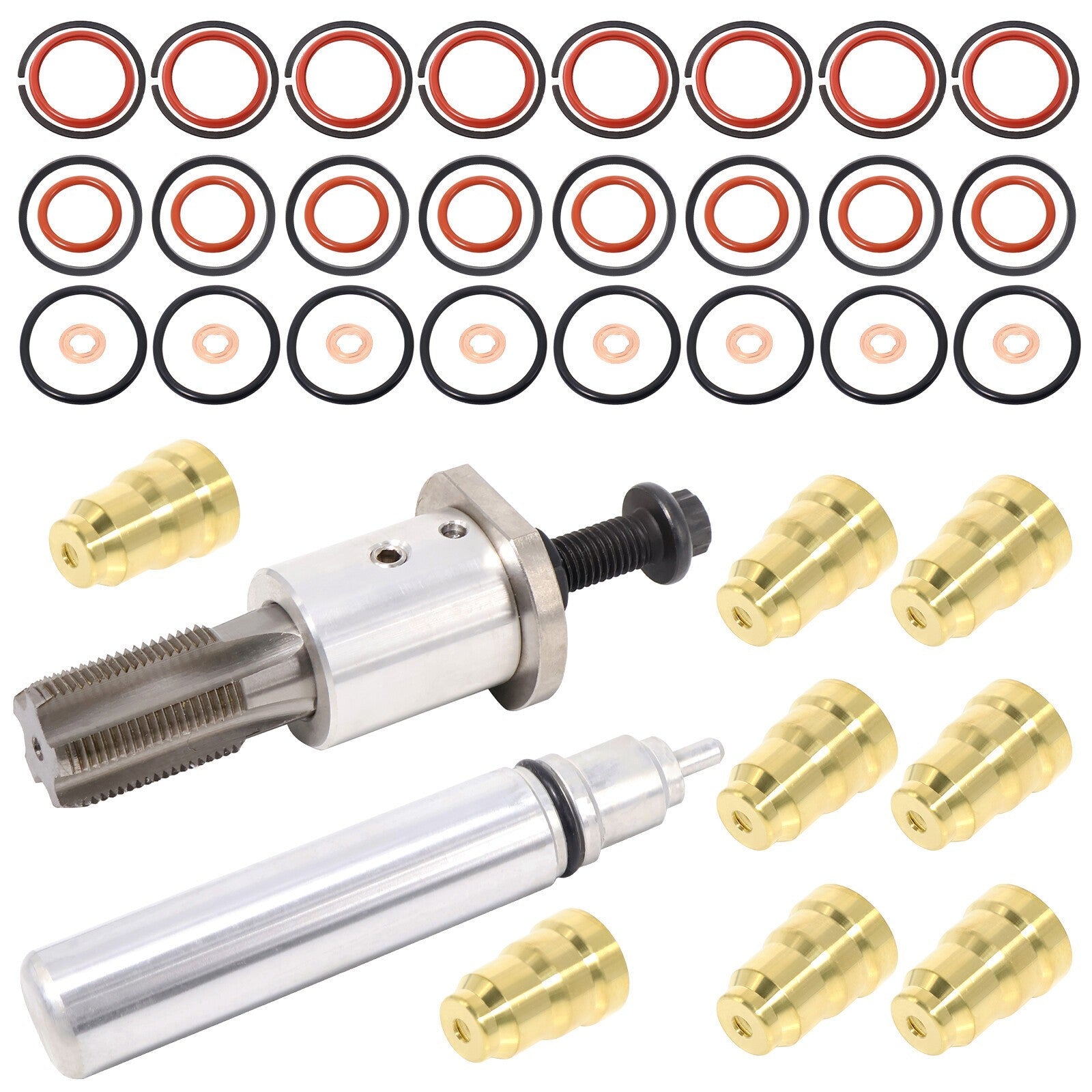 For 94-03 Ford Powerstroke 7.3L Injector Sleeve Cup Removal Tool & Install Kit