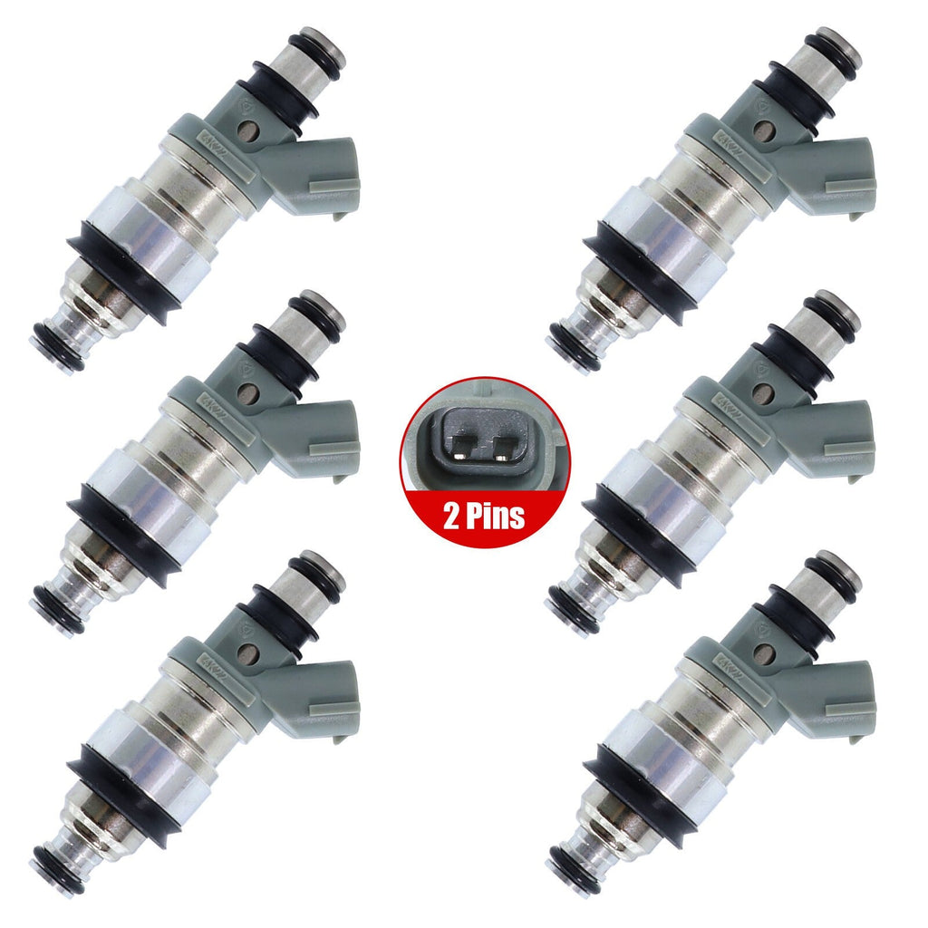 6x Fuel Injectors For 1996 1997 1998 Toyota 4Runner 3.4L 23250-62030 2320962030