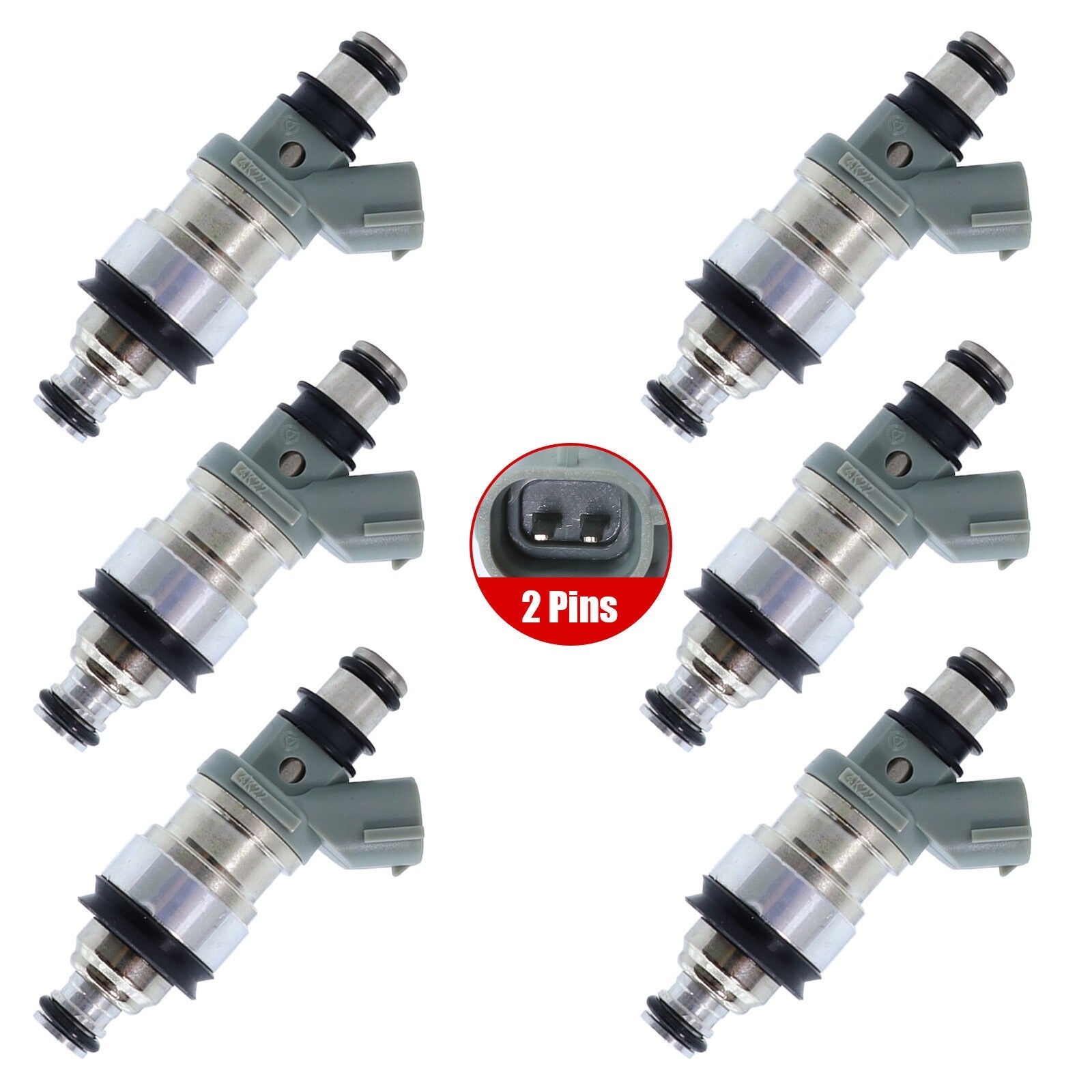 6x Fuel Injectors For 1996 1997 1998 Toyota 4Runner 3.4L 23250-62030 2320962030