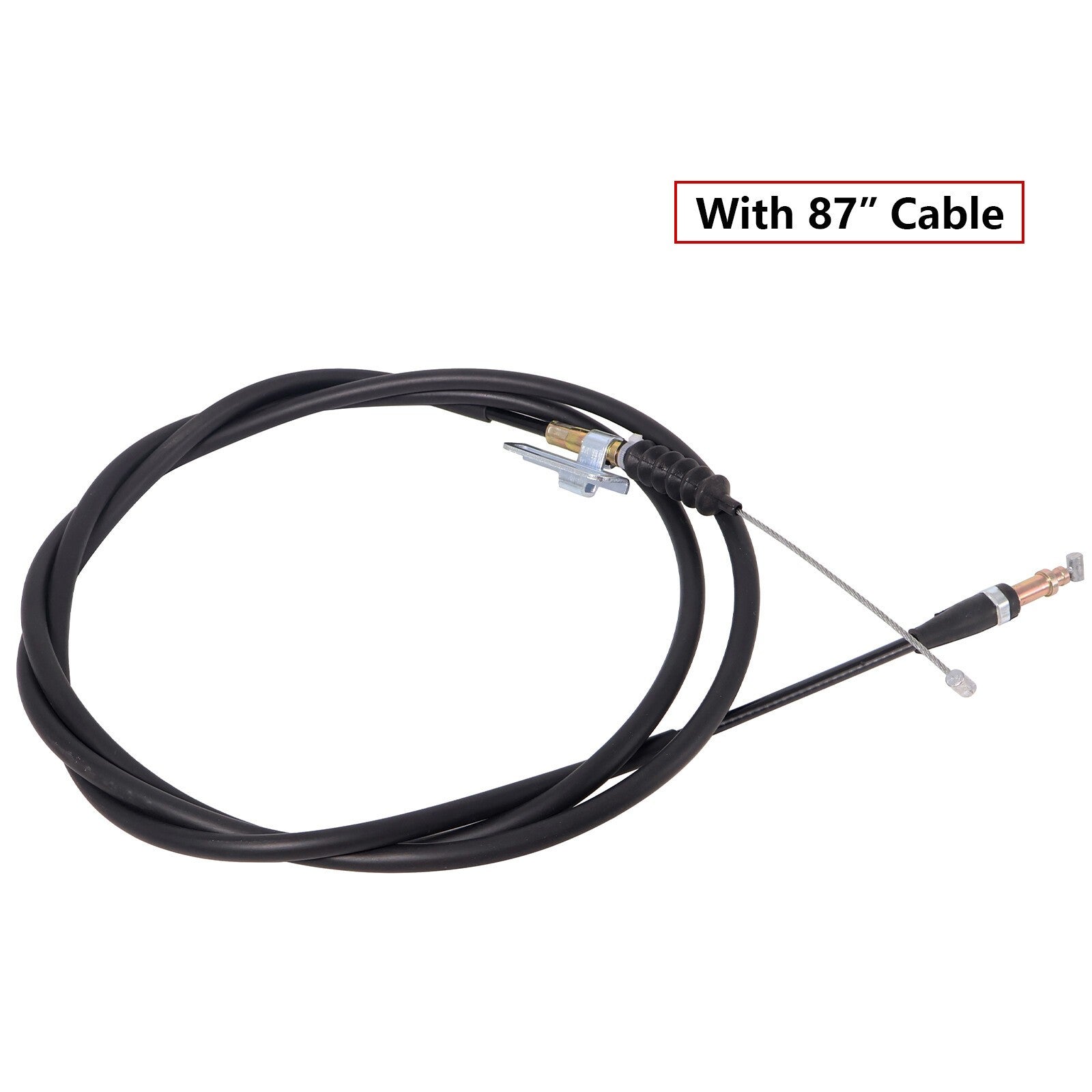 For ISUZU NPR NPR-HD NQR 4.8L l4 98-04 New Motor Assembly Engine Stop Cable 87"