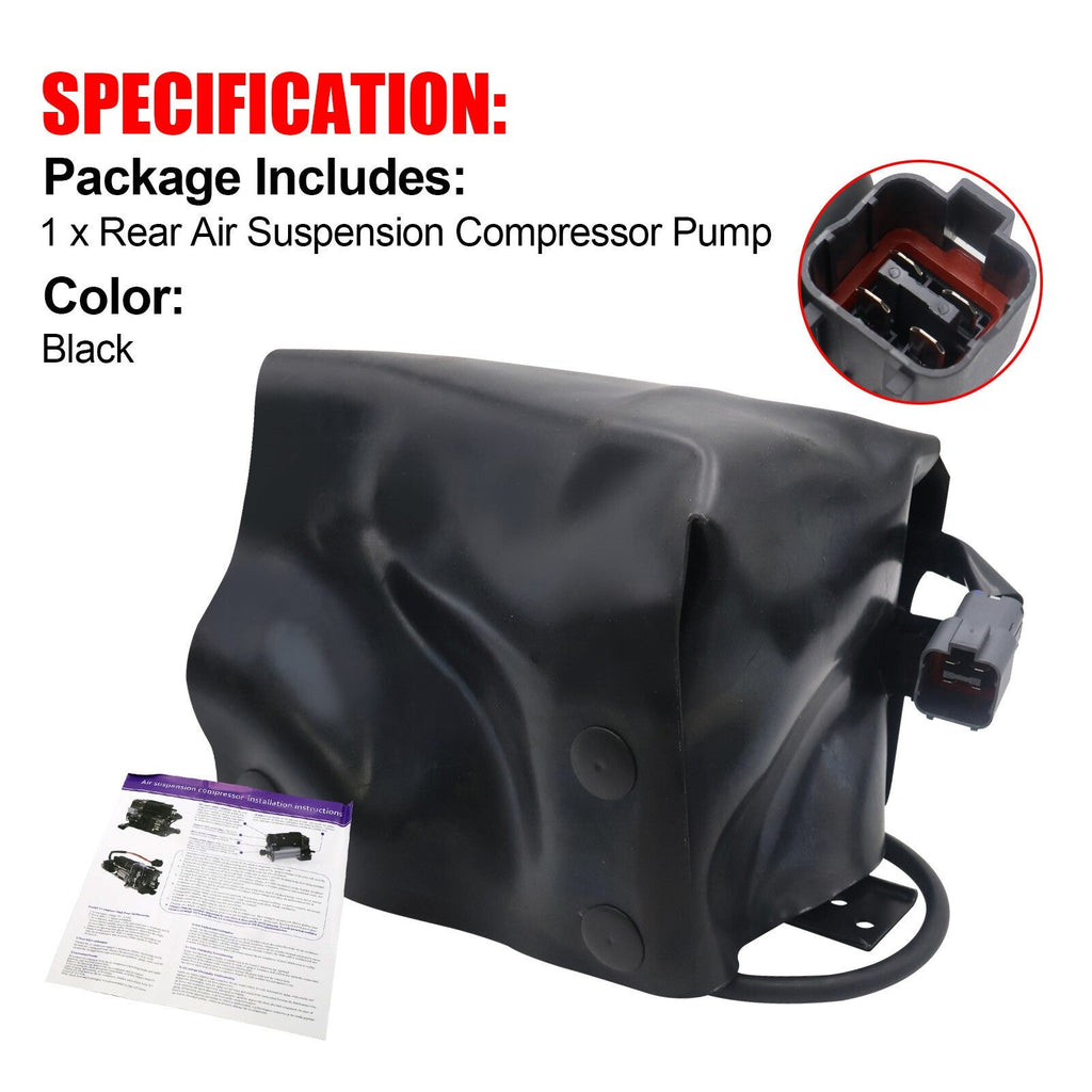Rear Air Suspension Compressor Pump for Nissan Armada Infiniti QX56 534007S600