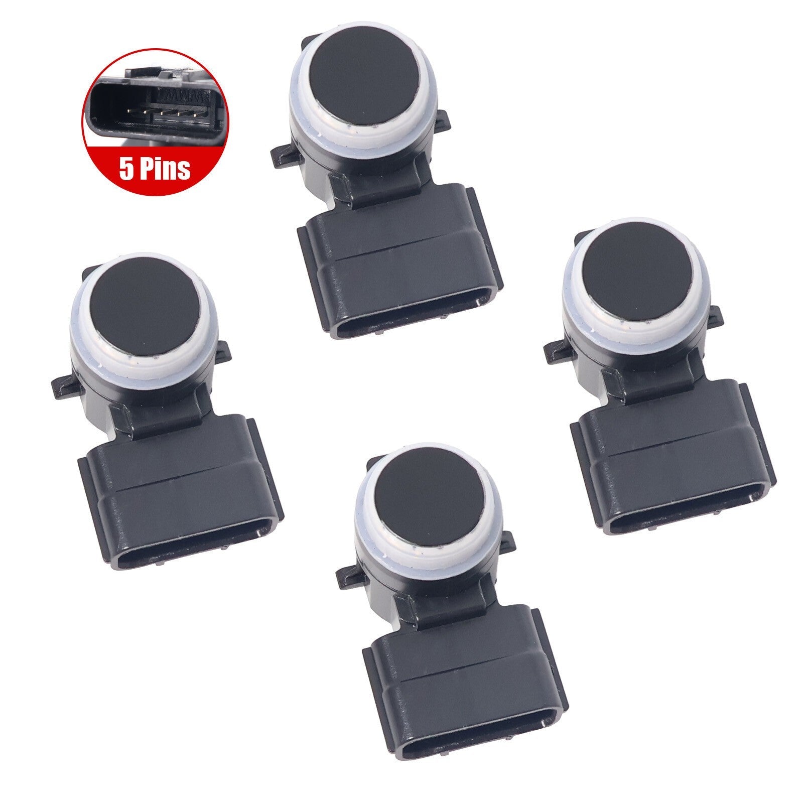 39680-T0A-R420 4X PDC Right Bumper Parking Assist Sensor Black for Honda Accord