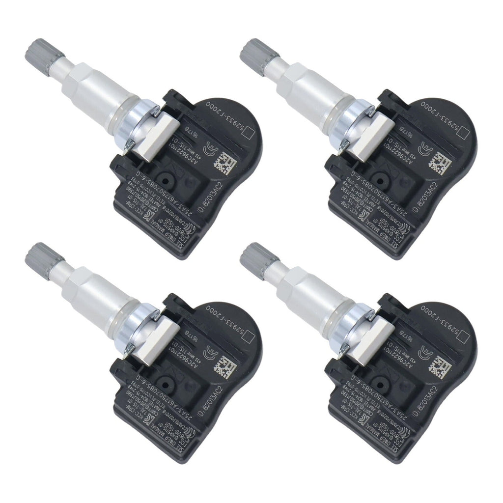 4X Tire Pressure Sensor TPMS 433MHZ 529332B000 For Hyundai Santa Fe Limited Kia