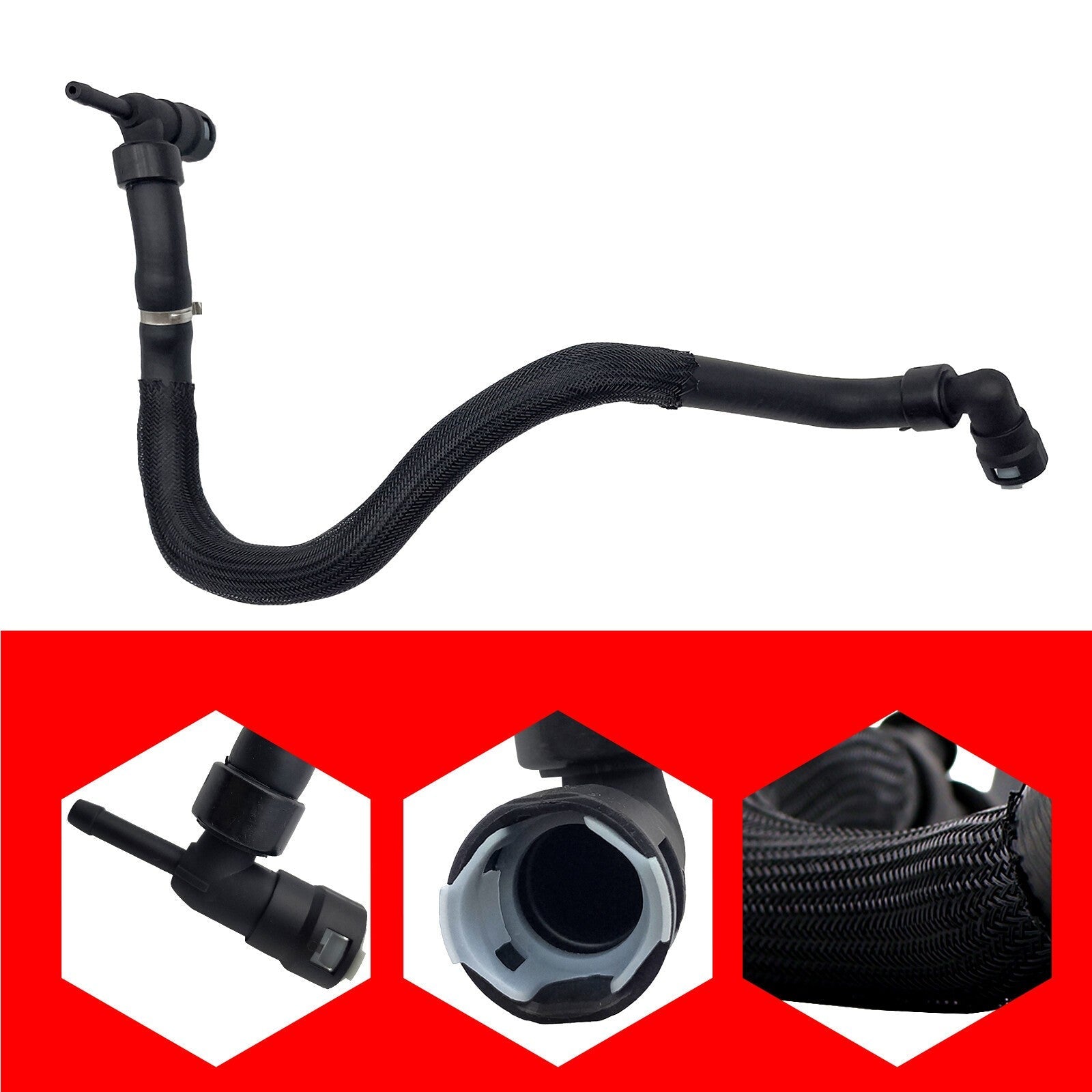 HVAC Heater Hose Assembly For Ford F250 F350 11-14 Heater Water Hose BC3Z18472E