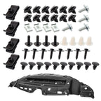 Front Lower Engine Splash Shield Guard Cover & 50X Clips Screws Kit For Toyota