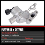 Secondary Air Injection Check Valve For Chevy GMC Canyon Hummer 07-12 12619109