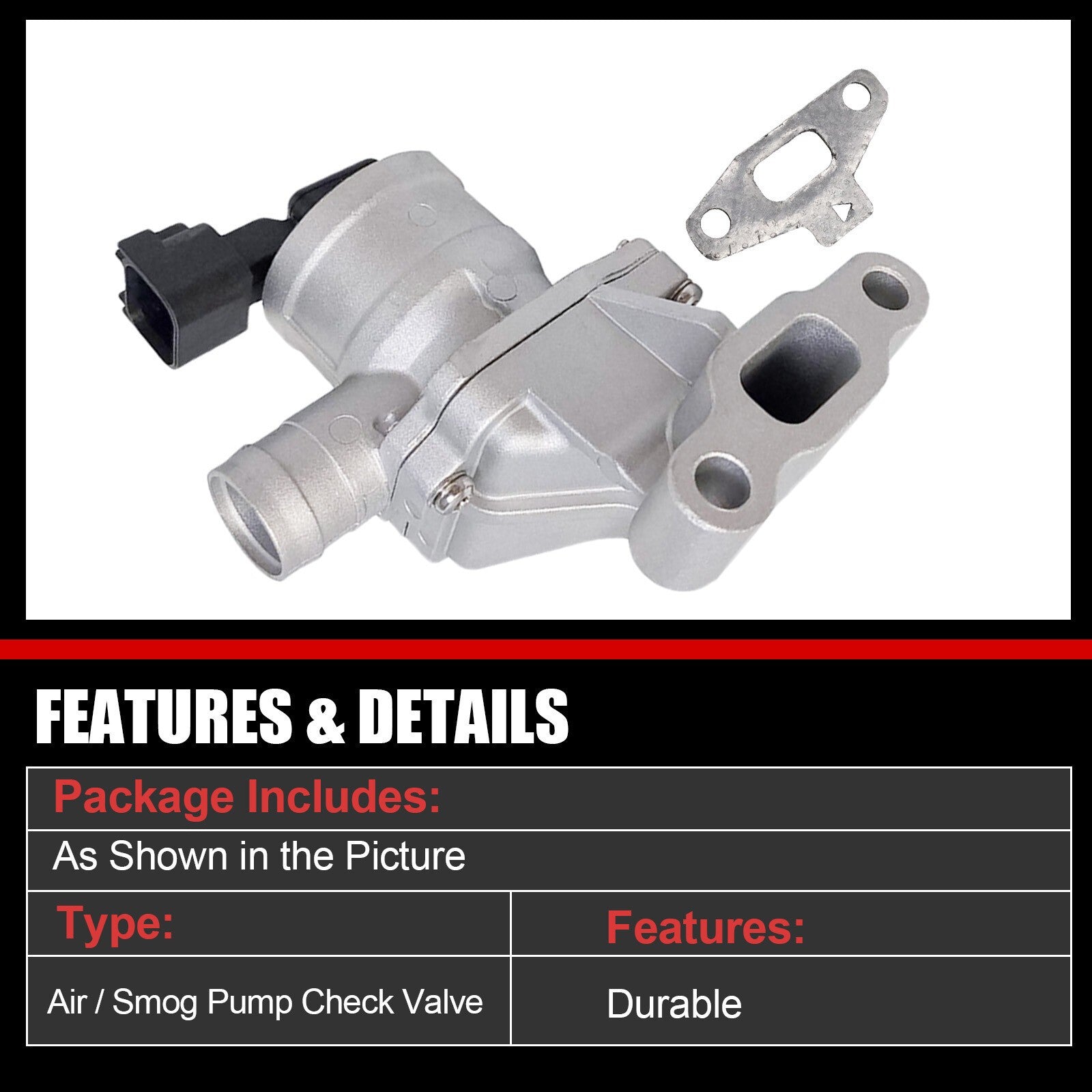 Secondary Air Injection Check Valve For Chevy GMC Canyon Hummer 07-12 12619109