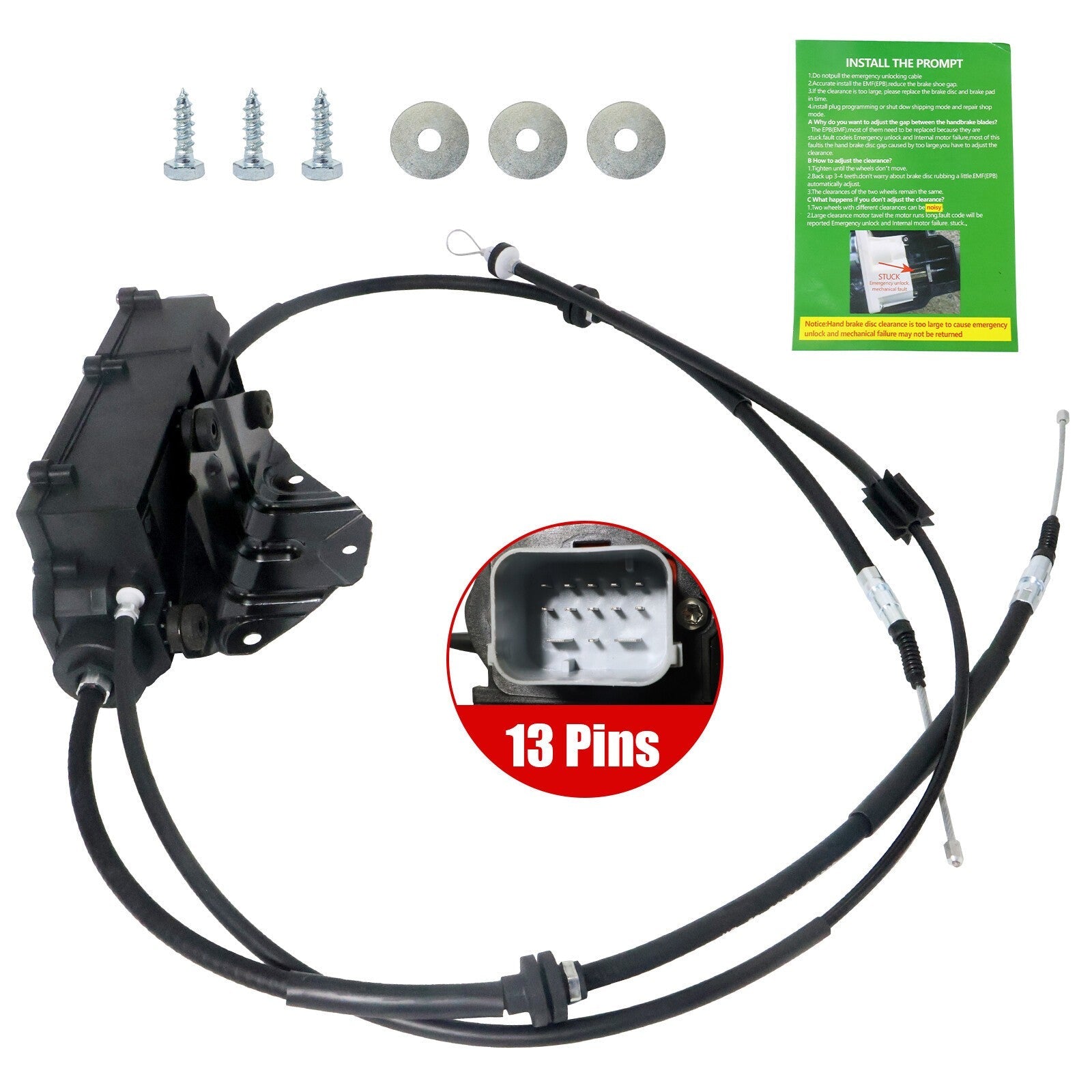 ELECTRIC PARK BRAKE MODULE HANDBRAKE ACTUATOR FOR BMW E70 X5 E71 X6 34436850289