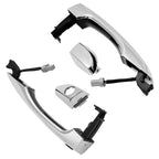 New 2x Chrome Door Smart Key Handle Front Outside RH&LH For 16-21 Hyundai Tucson