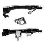 New 2x Chrome Door Smart Key Handle Front Outside RH&LH For 16-21 Hyundai Tucson