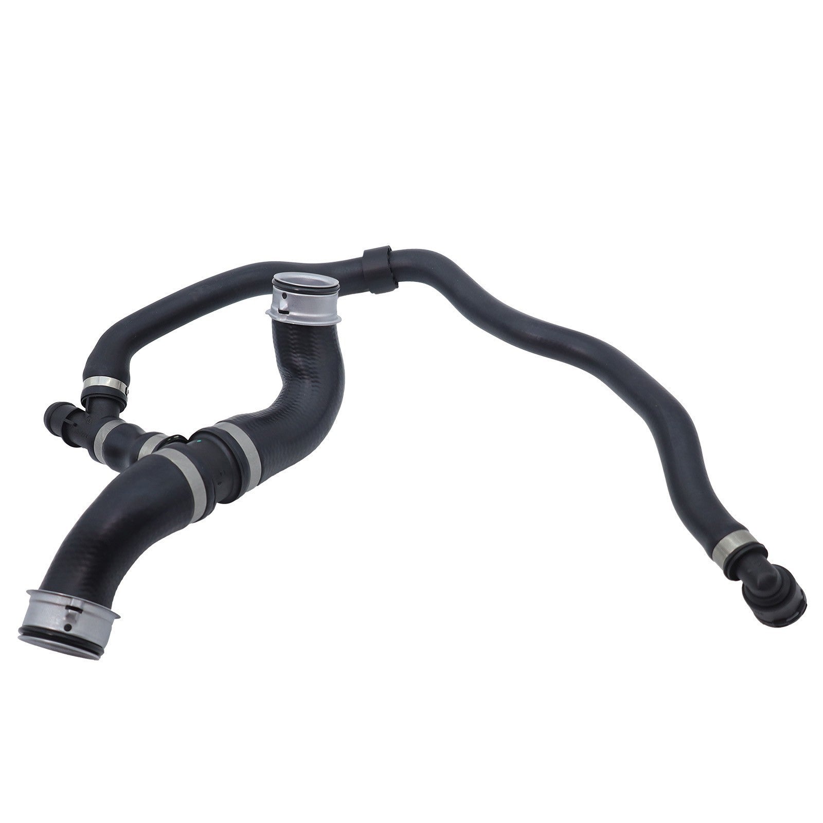 For Mercedes W204 C250 M271 2012-14 Engine Motor Cooling Radiator Hose Pipe Set