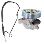New Power Steering Pump With Pulley for 2003-2007 Honda Accord L4 2.4L