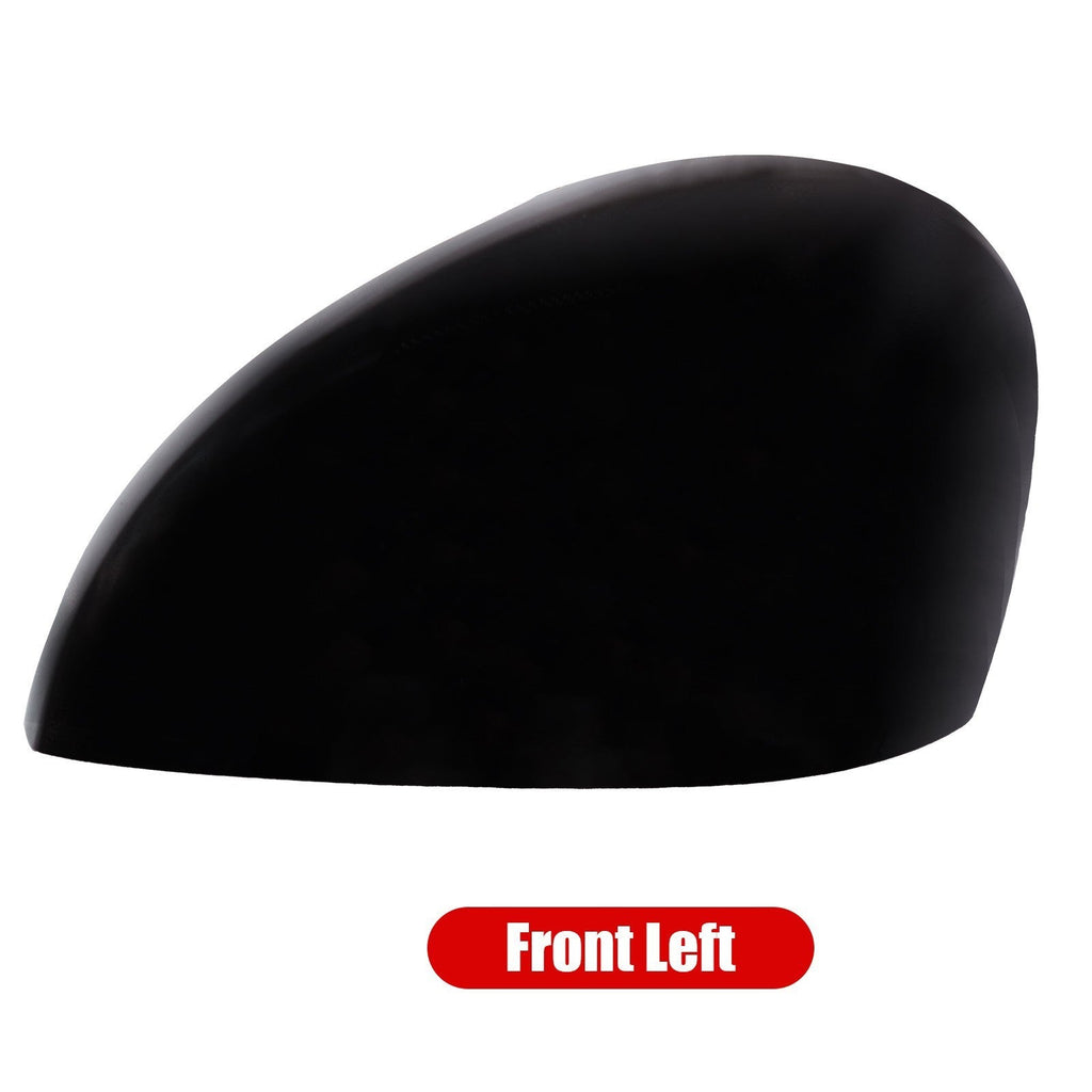 Left Driver Side Rearview Mirror Cover Cap Black For Honda Civic 2022-2023