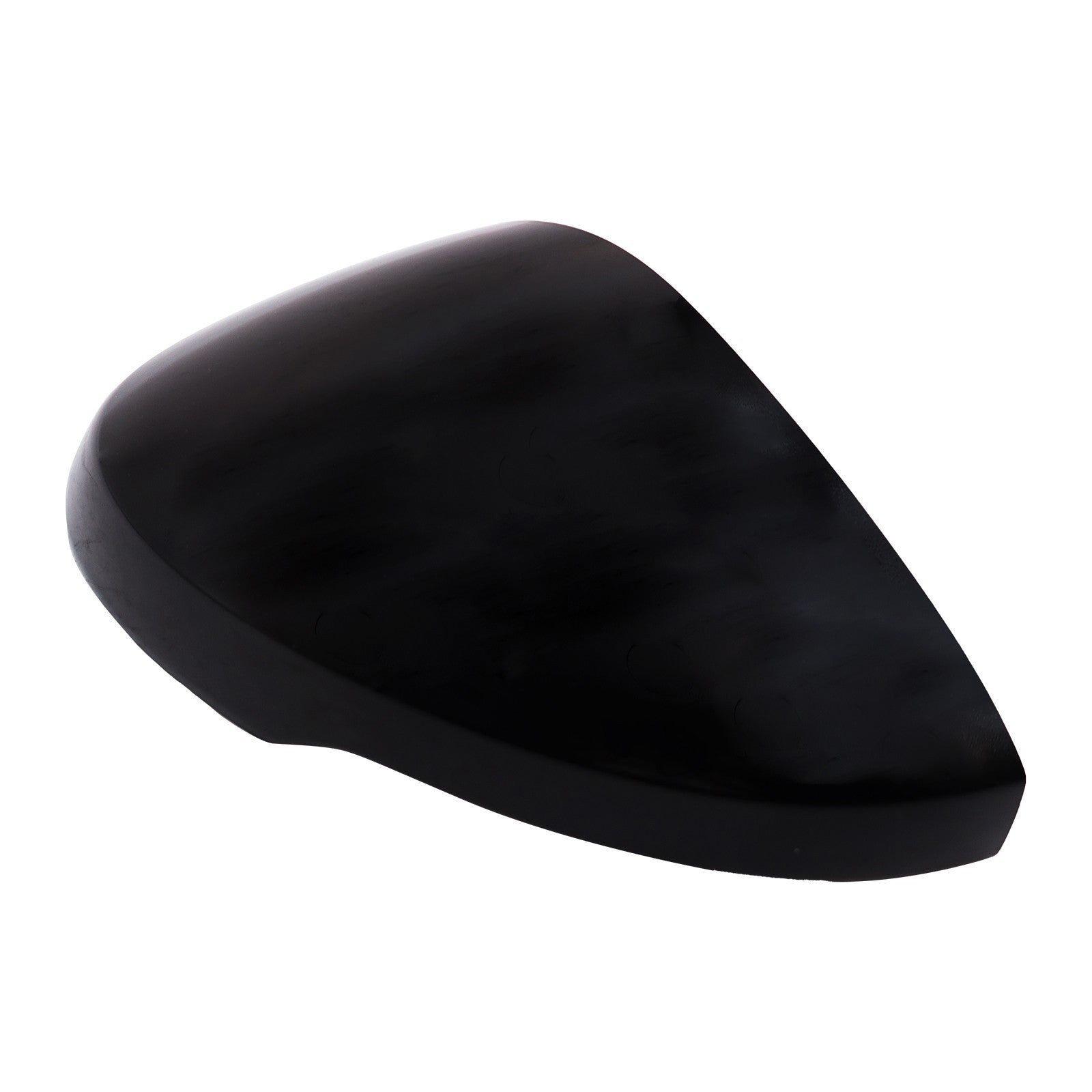 Left Driver Side Rearview Mirror Cover Cap Black For Honda Civic 2022-2023