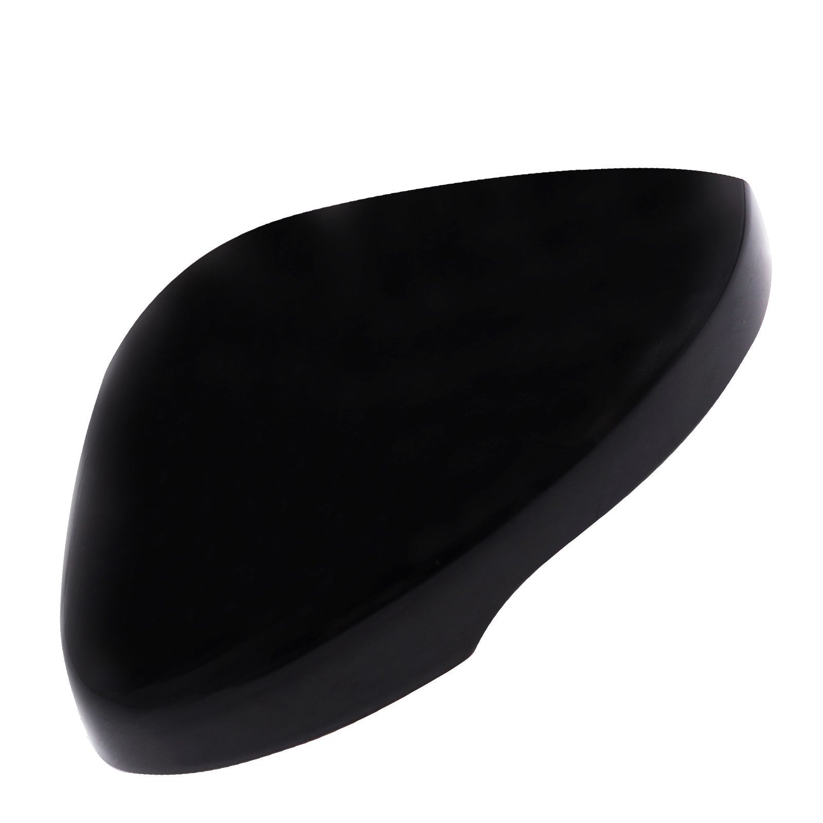 Left Driver Side Rearview Mirror Cover Cap Black For Honda Civic 2022-2023