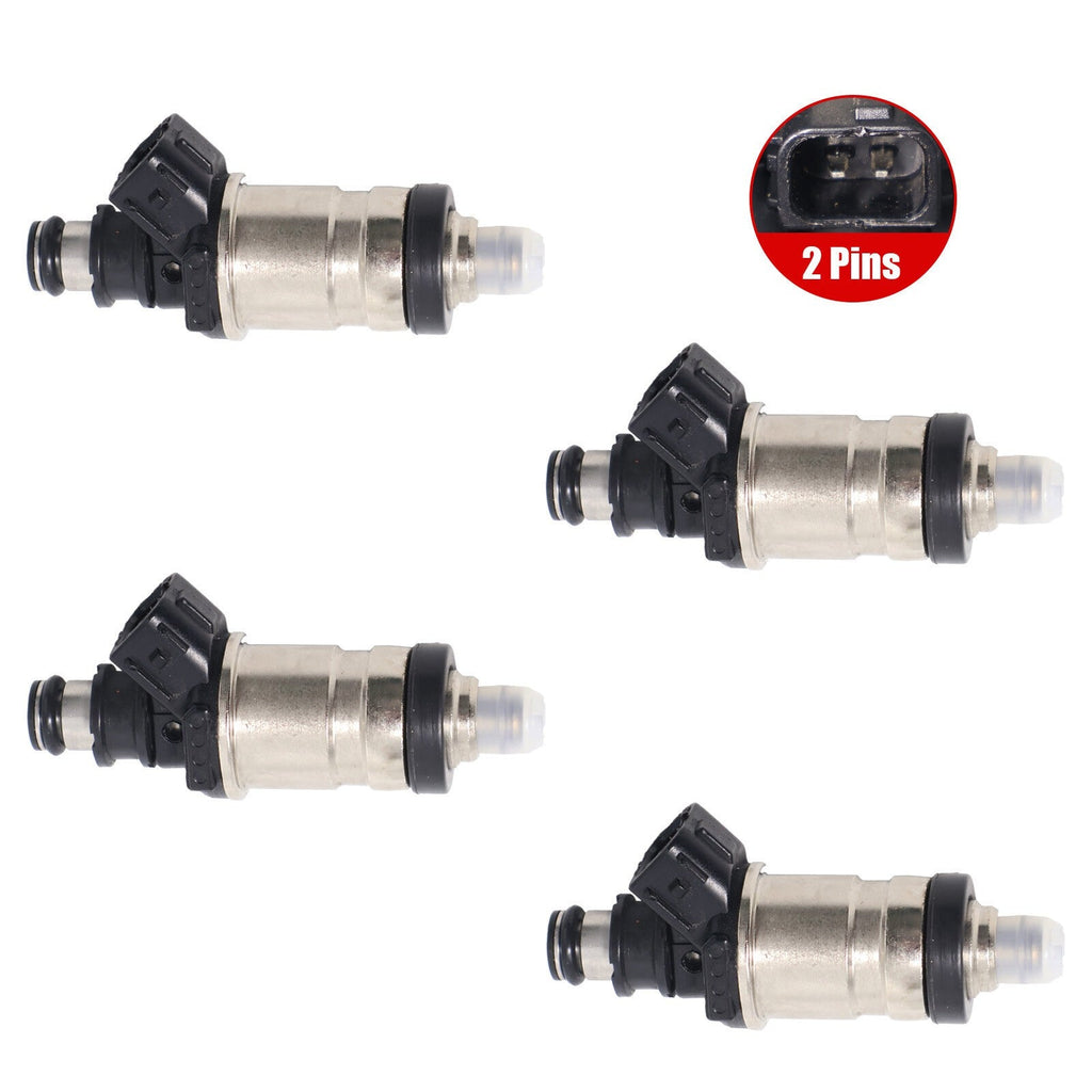 4X For Honda Acura Integra Accord Civic 96-02 06164P2J000 Fuel Injectors