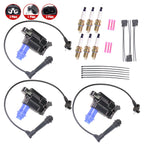 3Pcs Ignition Coils Wire Set + 6x Spark Plug for Lexus Toyota Supra 3.0L 1998-05