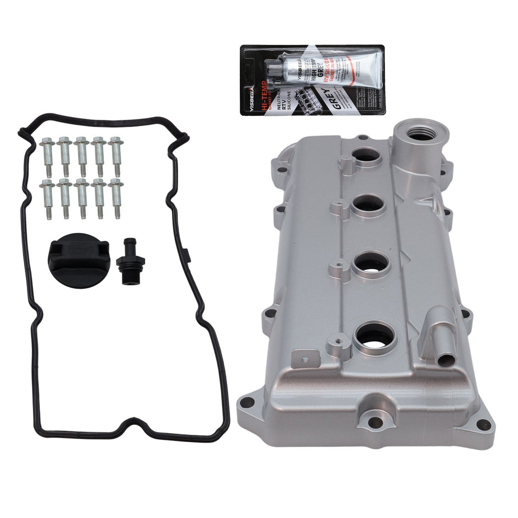Fit for 02-06 Nissan Sentra SE-R Altima 2.5L Valve Cover w/ Gasket + Bolts Kit