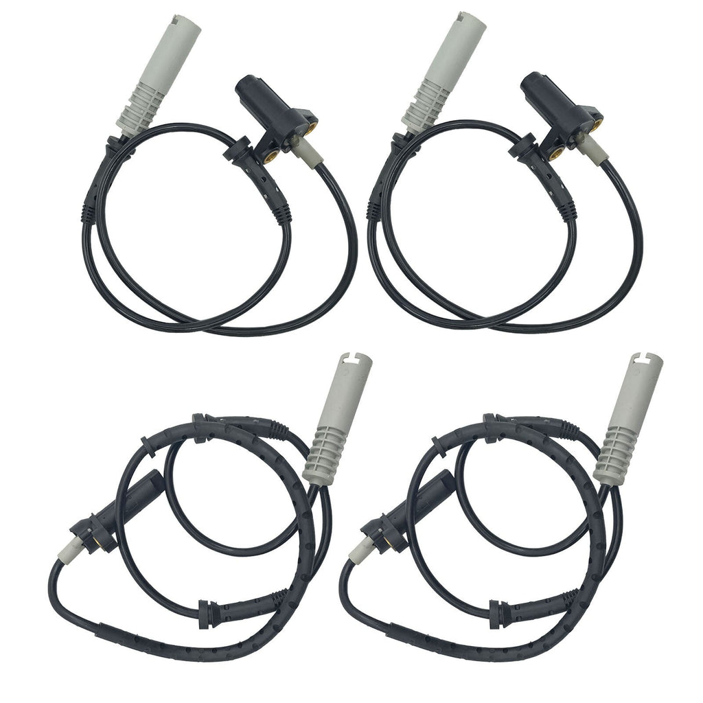 For 97-99 BMW 528i 540i E39 528i 540i 4X Front & Rear ABS Wheel Speed Sensor