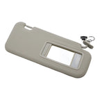 New RH Passenger Side Gray Sun Visor W/ Light BBM369270C-75 For Mazda 3 10-13