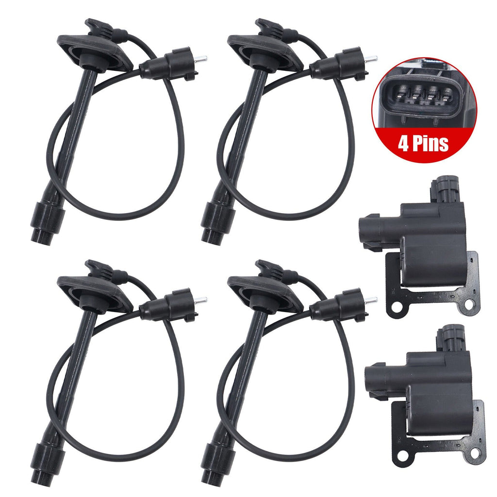 UF180 Ignition Coil Wire Set Kit For Toyota Camry Rav4 Solara 2.0L 2.2L L4
