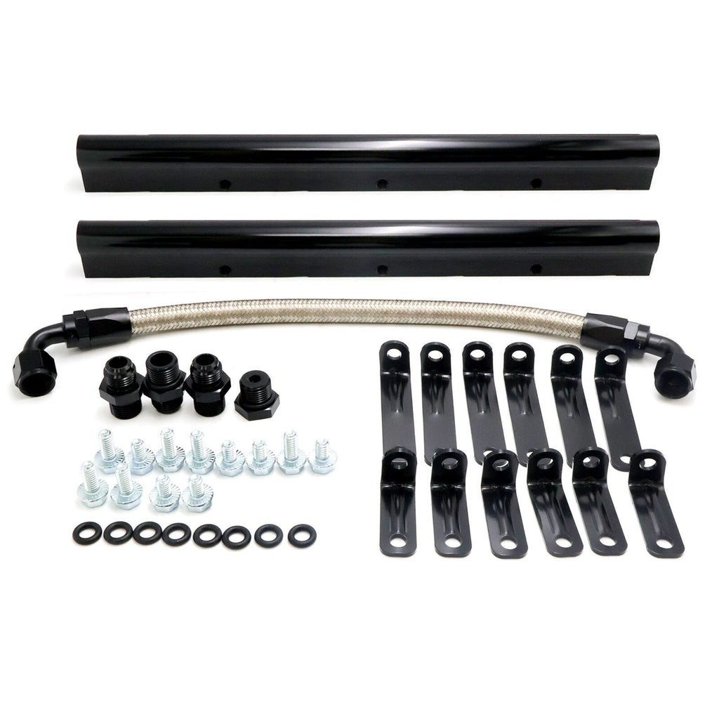 New Fuel Rail Kit for GM LS LS1 LS2 LS3 LS6 Intake Manifold & Hardware